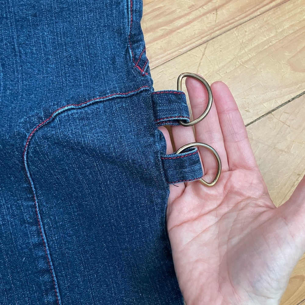 Dark Blue Flare Women's Jeans Vintage Baby Phat - Picture 5 of 7